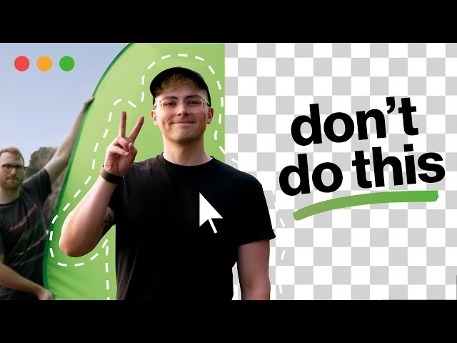 Green Screen made easy tutorial - Avoid this mistake