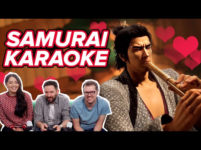 We Sing Karaoke in Samurai Times in Like a Dragon: Ishin!