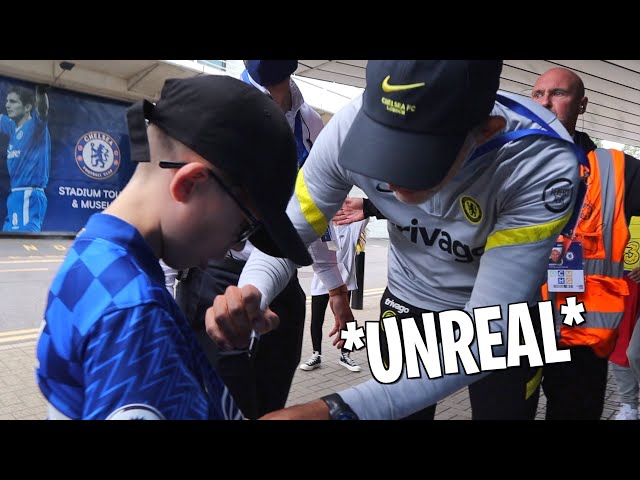 #Shorts CHELSEA FC MANAGER THOMAS TUCHEL SIGNED MY SONS SHIRT! *UNBELIEVABLE REACTION