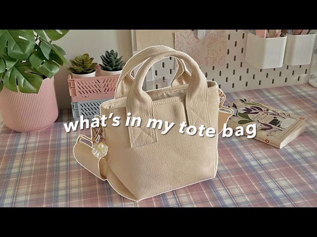 what’s in my bag 🌿 | daily essentials