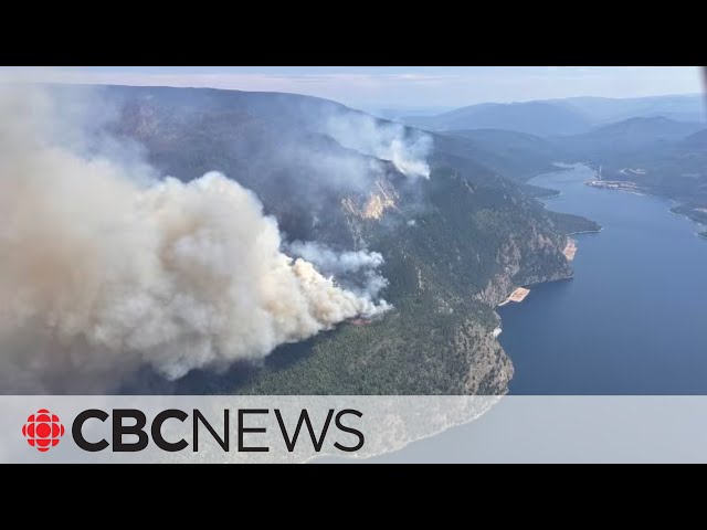 Growing B.C. wildfire forces evacuations near Kamloops