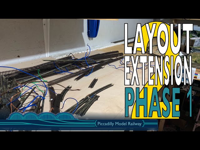 Layout Extension Phase 1, Video no 2: AREA PLANNING & REMOVING THE OLD FIDDLE YARD