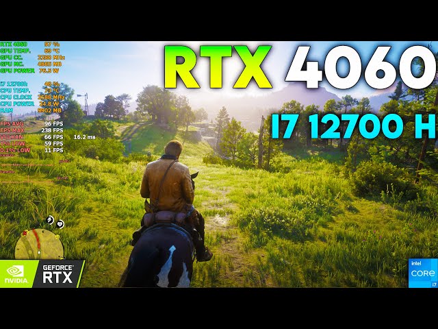 Red Dead Redemption 2 : RTX 4060 8GB | 2023