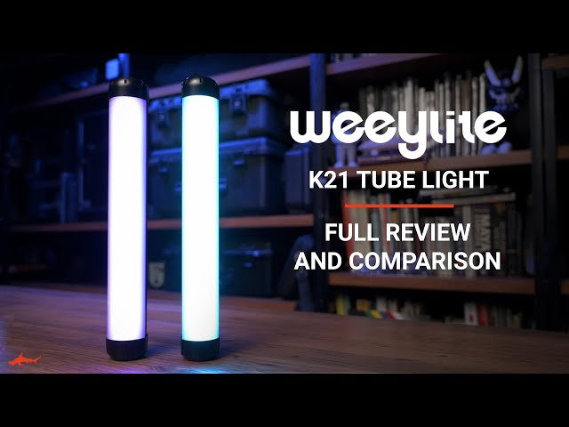 Weeylite K21 Tube Light // Not just another tube light (plus comparison vs Nanlite Pavotube II 6C)