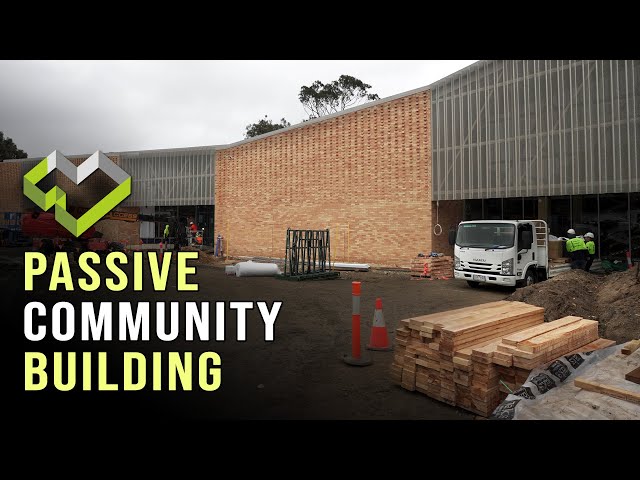 CLT Passive House Certified Community Centre