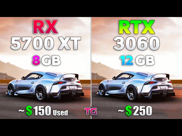 RX 5700 XT vs RTX 3060 Test in 10 Games | 2023