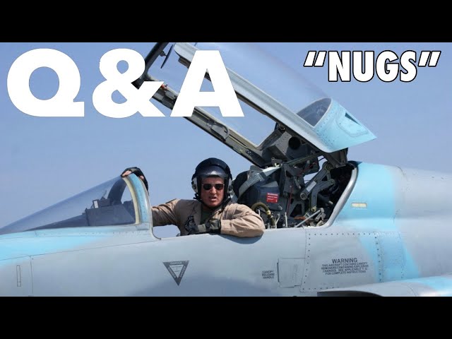 Ask a Question to F/A-18, F3, F-5 & A-4 Pilot | Tim "Nugget" Golden (Live Q&A)