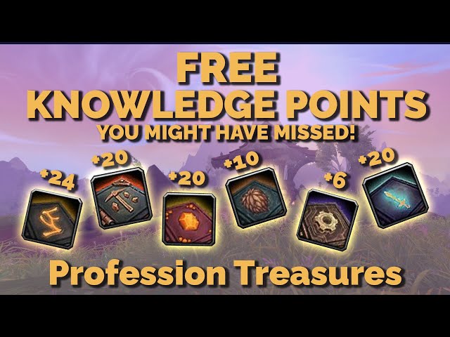 Profession Treasures, Free Knowledge Points - All Treasures in this Guide - Dragonflight Professions