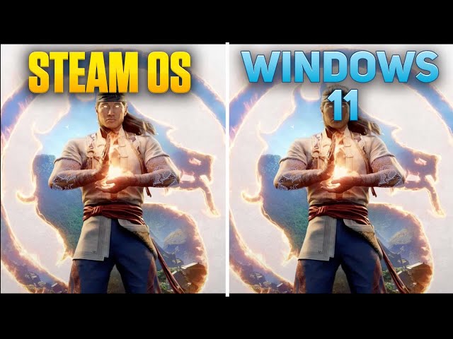 Mortal Kombat 1 - SteamOS vs Windows 11 - Steam Deck