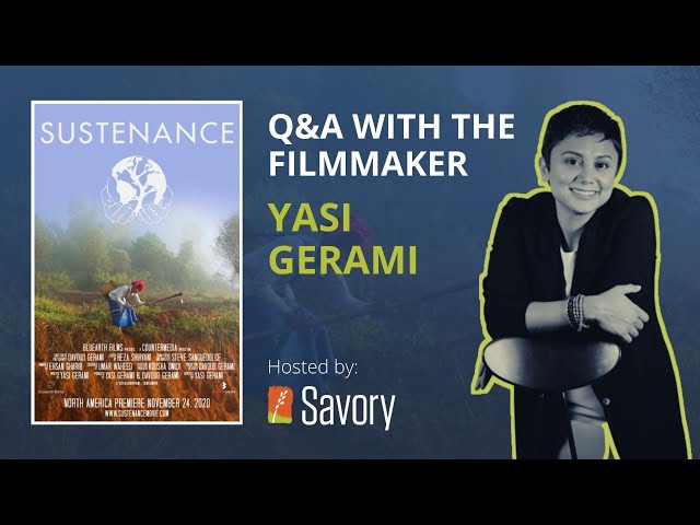 Q&A with 'Sustenance' Filmmaker Yasi Gerami