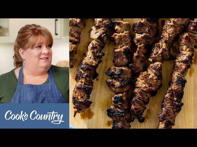 How to Make Shashlik-Style Grilled Beef Kebabs
