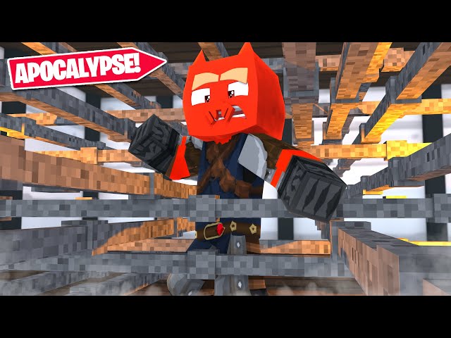Escape the Maze to SURVIVE! (Minecraft Apocalypse)