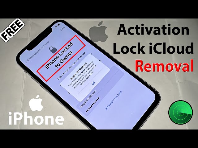 iPhone locked to owner activation lock (update any iOS A2Z) apple icloud lock removal imei unlock