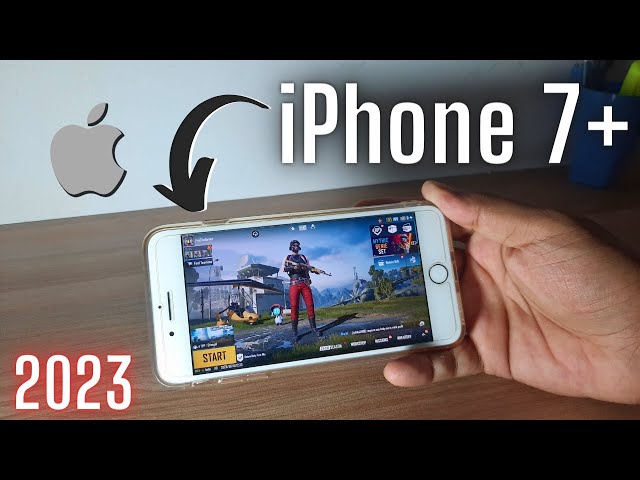 iPhone 7 Plus BGMI Test in 2023 | Battery Drain Test (Review in Hindi)