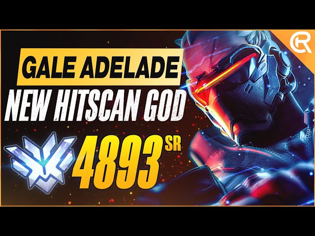 BEST OF GALE ADELADE - 4893SR DPS GOD | Overwatch Gale Adelade Montage