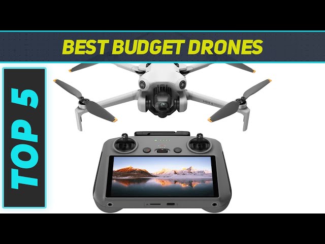 Top 5 Best Budget Drones  in 2024