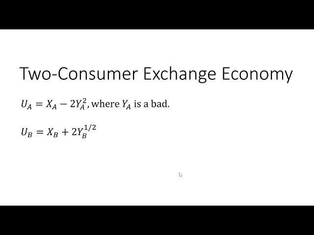 Two-Consumer Exchange Economy: Solving for Equilibrium