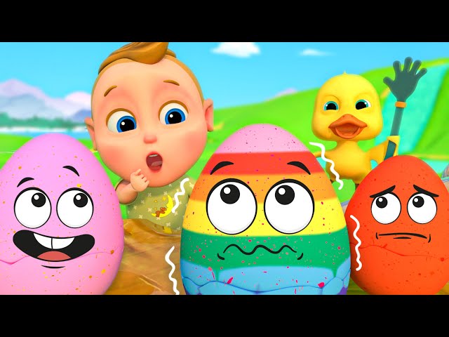 Five Little Ducks - Animation Of The Duck And The Car | Super Sumo Nursery Rhymes & Kids Songs