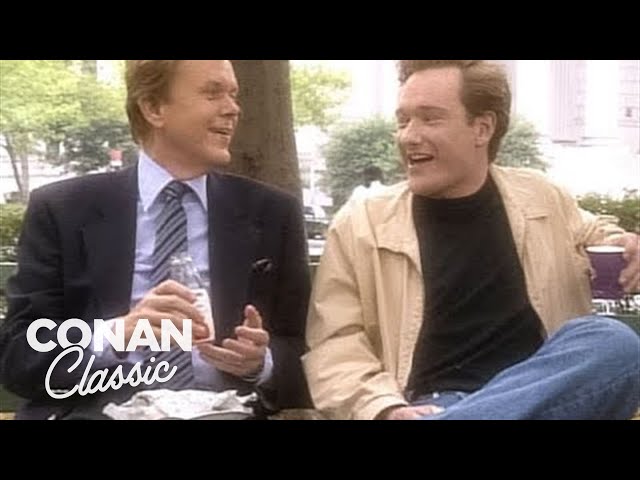 Conan Spends A Day With Doug Llewelyn | Late Night with Conan O’Brien