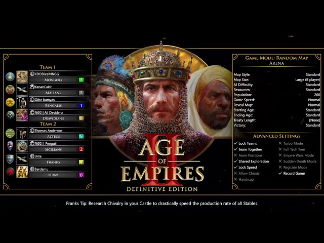 Fakir babası Thomas Anderson (Gönenç) - Age of Empires II Definitive Edition