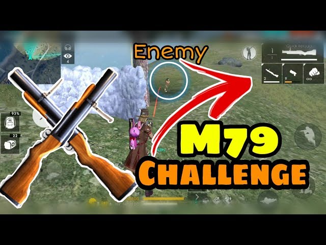Only M79 Challenge || Grenade Luncher Challenge || Garena Free Fire