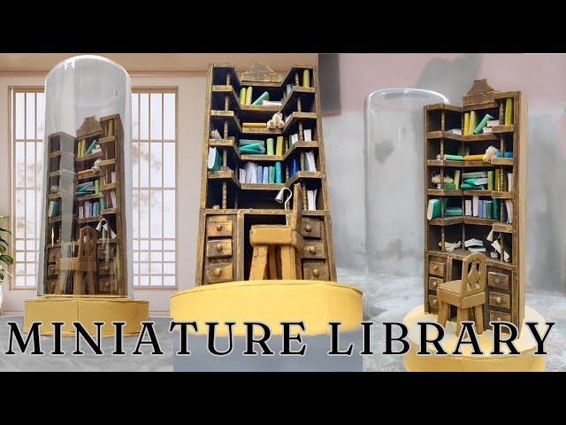 Crafting a Miniature Bookshelf for Your Tiny Treasures