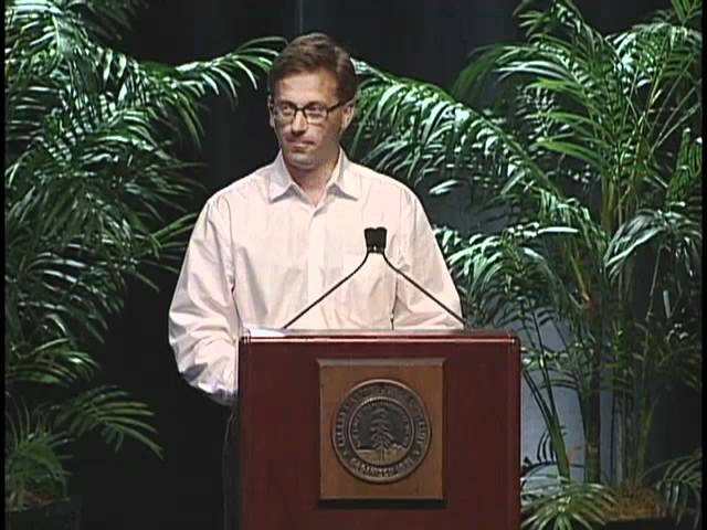 Stanford 2011 Class Day Lecture: The Promise and Peril of the New Social Economy