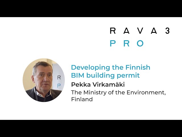 Pekka Virkamäki talks about the necessity of RAVA3Pro
