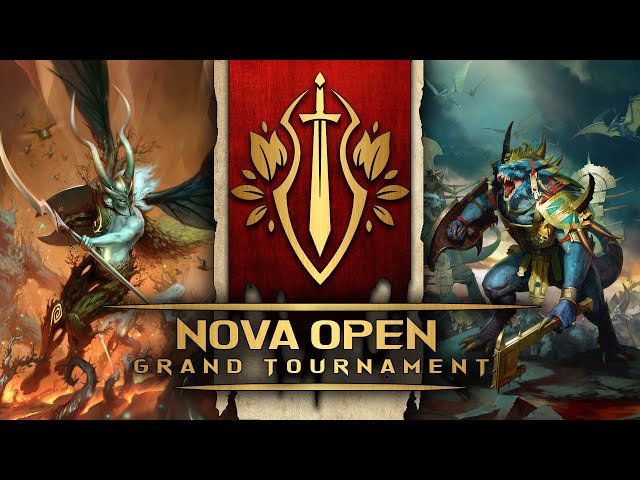 Nova Open Round 1: Sylvaneth vs Seraphon
