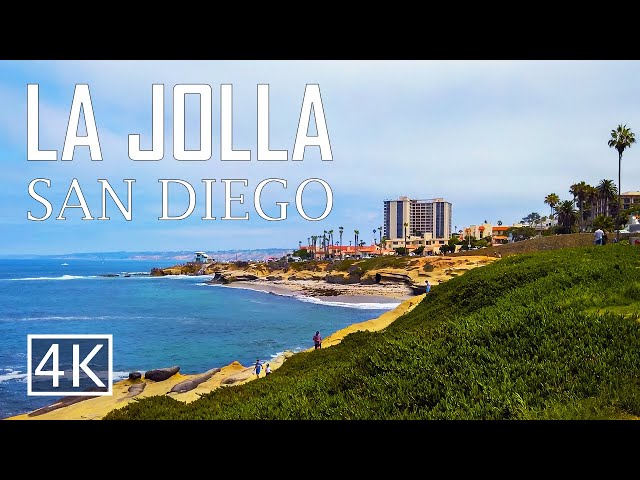 [4K] La Jolla in San Diego, California USA  -  Walking Tour