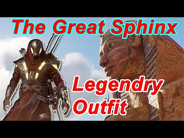 How to solve THE GREAT SPHINX / How to get ISU ARMOR - Assassin Creed Origins