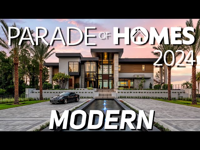 The ULTIMATE Modern Home? "Casa Di Vetro" Parade of Homes Orlando 2024