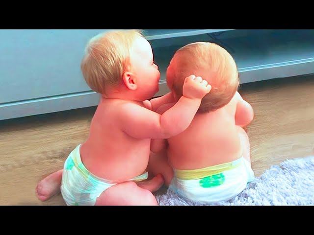 🔴[LIVE] A MUST: 30 minutes Funniest and Cutest Twins Baby Playing Together ❤️❤️❤️|I Cool Peachy