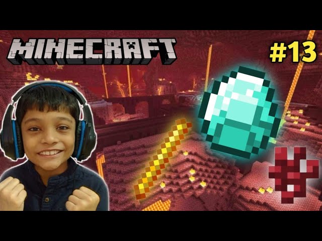 I FOUND OP LOOT IN NETHER FORTRESS | MINECRAFT GAMEPLAY #13