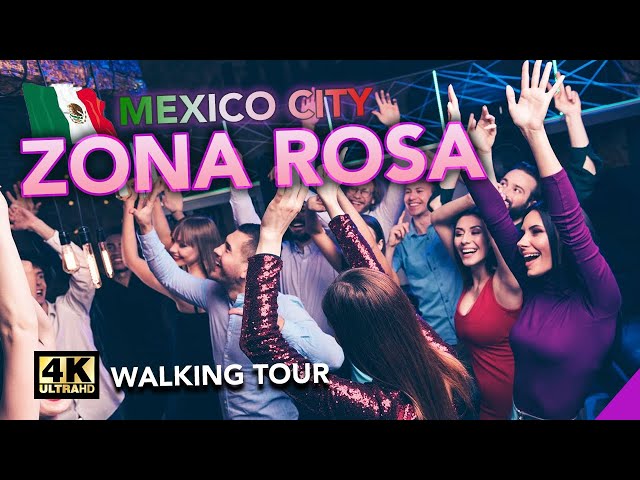 A GLIMPSE into the NIGHTLIFE of ZONA ROSA  - Walking Tour 4K Experience!