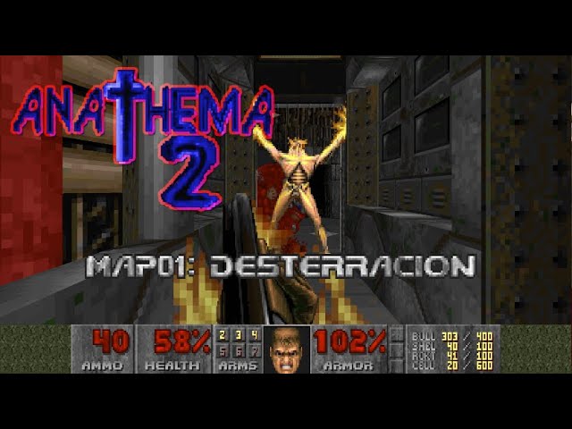 [Doom WADs] Anathema 2 - MAP01: Desterración