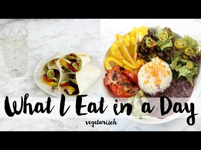 WHAT I EAT IN A DAY | VEGETARISCH | madametamtam