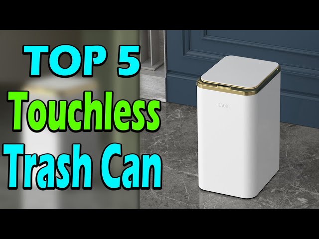 TOP 5 Best Touchless Trash Can Review In 2024