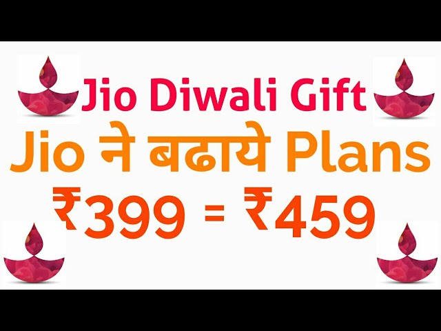 Reliance Jio New Plans 19 Oct 2017 ₹459 Recharge Plan will Give You Unlimited DATA+Voice for 84 Days
