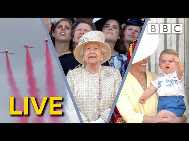 Trooping the Colour LIVE 2019 | The Queen's Birthday Parade - BBC