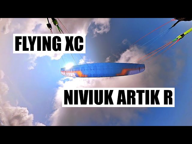 Niviuk Artik R | Flying in punchy conditions | EN-C 2-liner paraglider