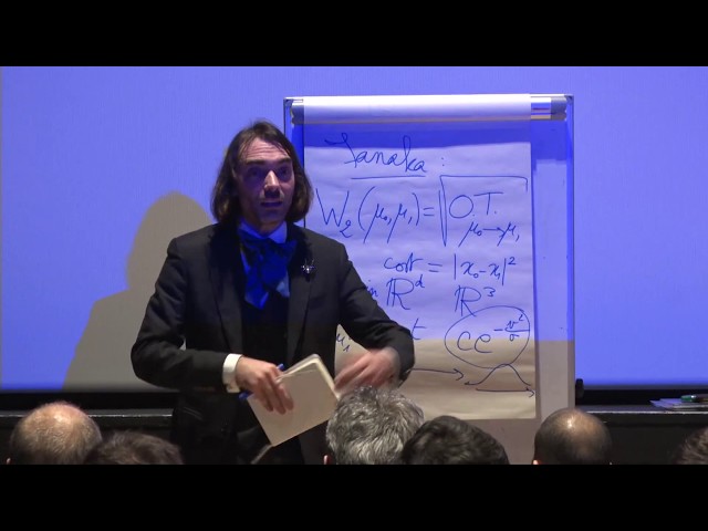 New Frontiers in Mathematics: Professor Cédric Villani, “Optimal Transport Theory”