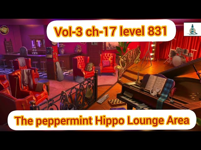 June's journey volume-3 chapter-17 level 831 The Peppermint Hippo Lounge Area