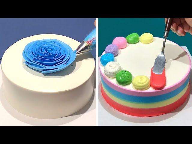 Quick & Simple Cake Decorating Ideas | Most Satisfying Chocolate | So Yummy Chocolate Cake Recipes