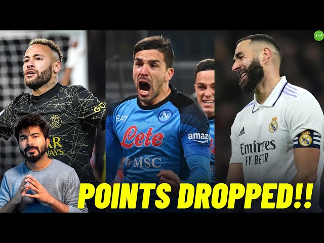PSG Poor Defence & Midfield Exposed! | Madrid Drop Points | Napoli Defeats Roma 2-1