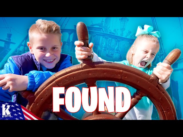 Hunting for an Ancient Ship in Plymouth, MA! K-City Family VLOG