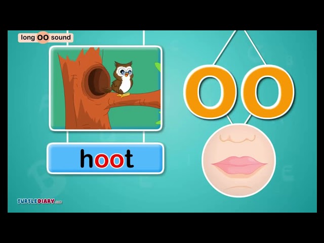 Digraph Long /oo/ Sound - Fast Phonics -  Learn to Read with TurtleDiary.com - Science of Reading