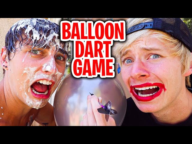 DON'T POP THE WRONG MYSTERY BALLOON | Sam and Colby