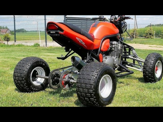 Modifies a Motorcycle 600cc into a Quad ATV