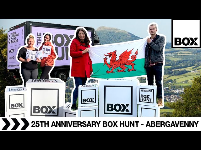 Box Hunt - Abbergavenny - 25th Anniversary Tech Treasure Hunt